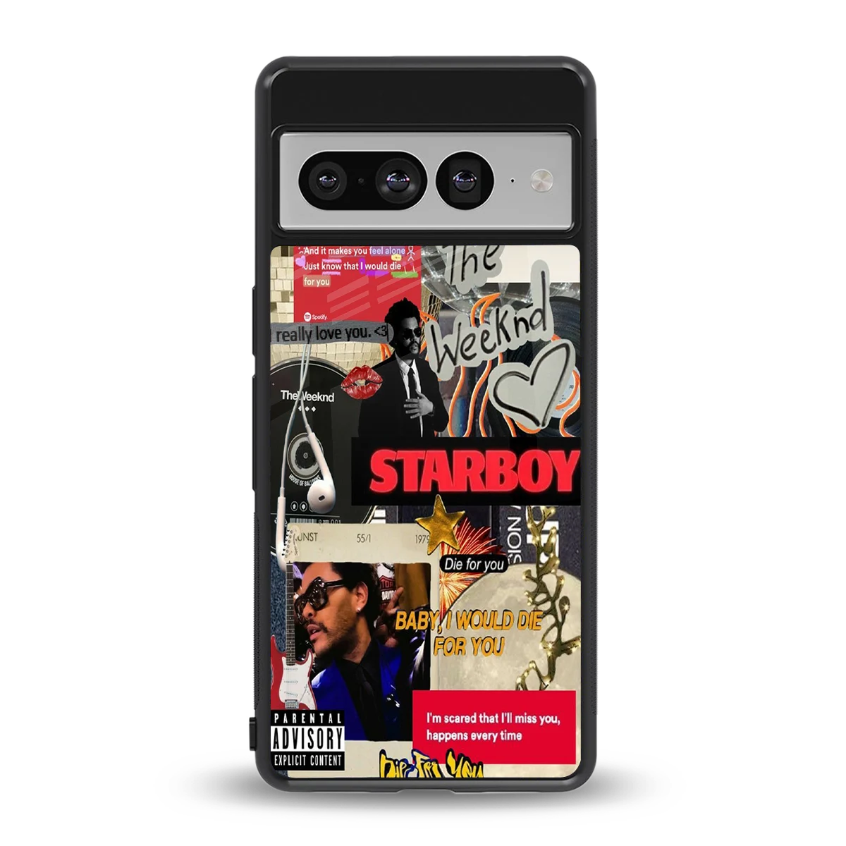 Stellar Starboy back phone cover | glass case for google pixel 7 pro