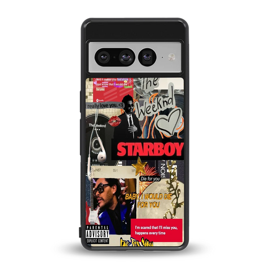 Stellar Starboy back phone cover | glass case for google pixel 7 pro