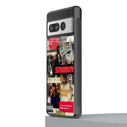 Stellar Starboy stylish phone case for google pixel 7 pro | glossy glass and slim fit