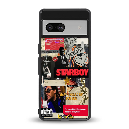 Stellar Starboy back phone cover | glass case for google pixel 7a