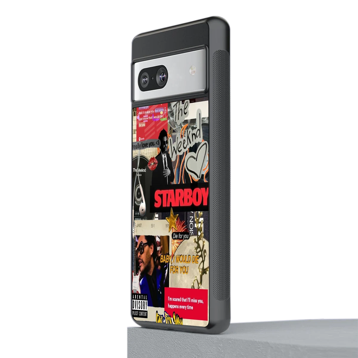 Stellar Starboy stylish phone case for google pixel 7a | glossy glass and slim fit