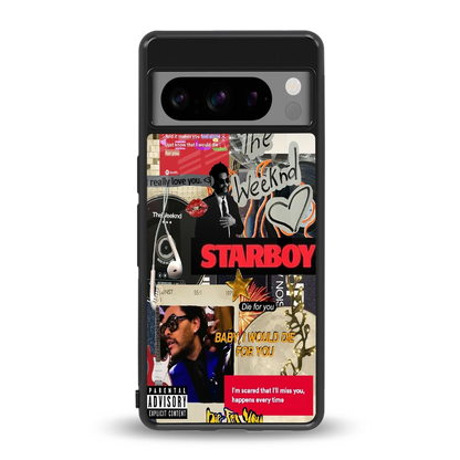 Stellar Starboy back phone cover | glass case for google pixel 8 pro