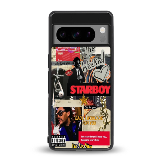 Stellar Starboy back phone cover | glass case for google pixel 8 pro