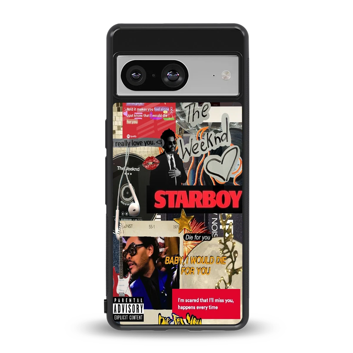 Stellar Starboy back phone cover | glass case for google pixel 8