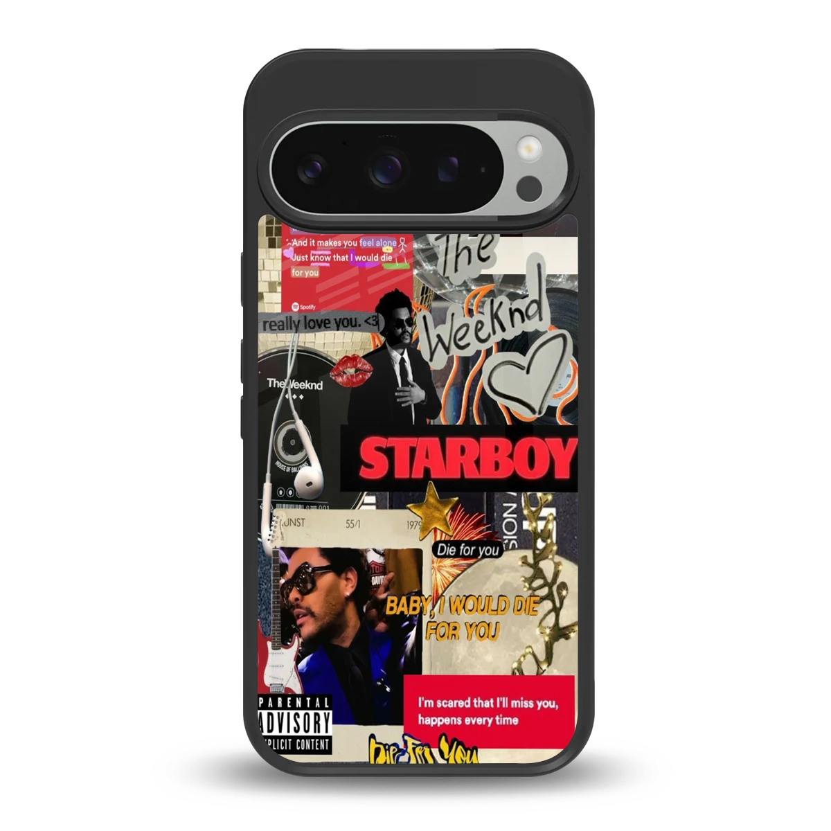Stellar Starboy back phone cover | glass case for google pixel 9 pro
