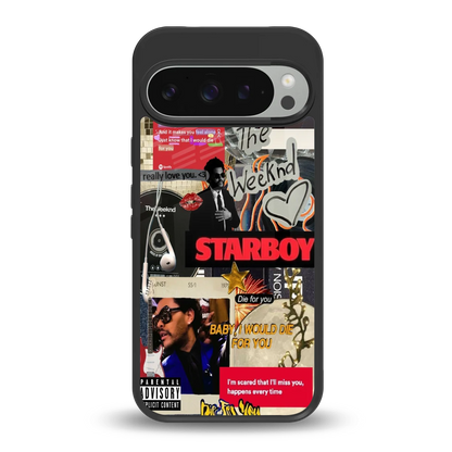 Stellar Starboy back phone cover | glass case for google pixel 9 pro