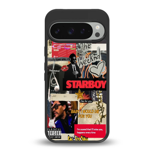 Stellar Starboy back phone cover | glass case for google pixel 9 pro xl
