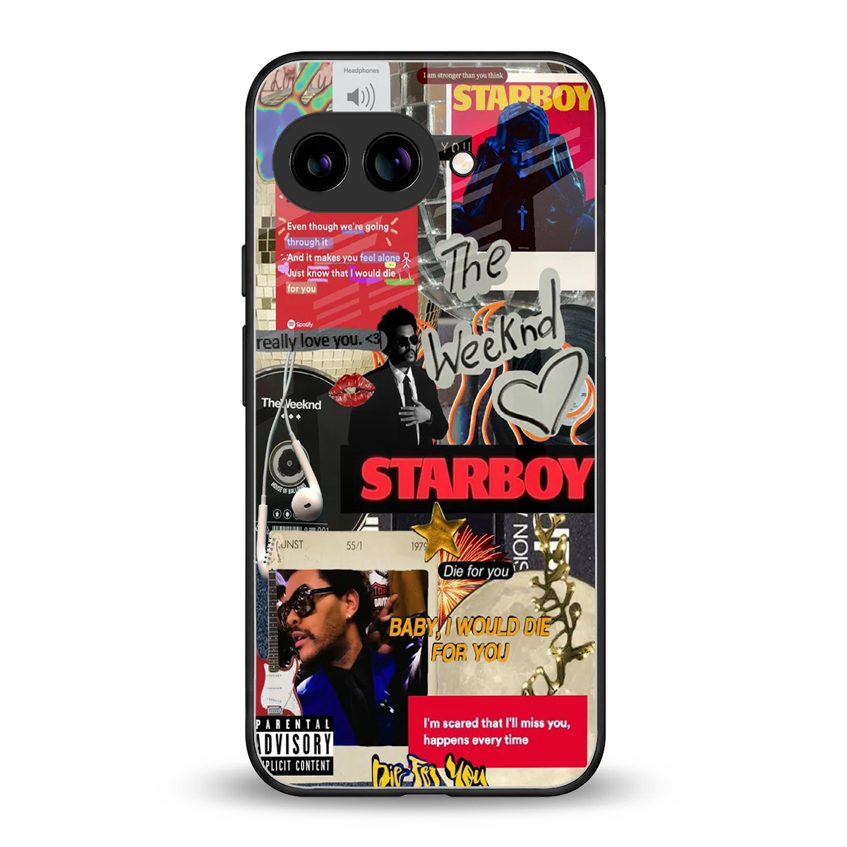 Stellar Starboy back phone cover | glass case for google pixel 10a