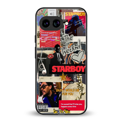 Stellar Starboy back phone cover | glass case for google pixel 10a