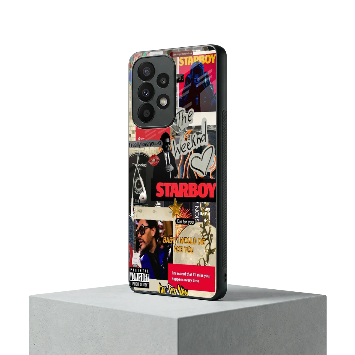 Stellar Starboy samsung galaxy a23 mobile cover | shockproof glass phone case