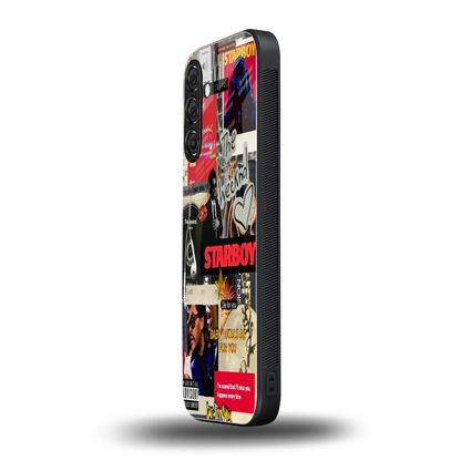 Stellar Starboy samsung galaxy a14 5g mobile cover | shockproof glass phone case