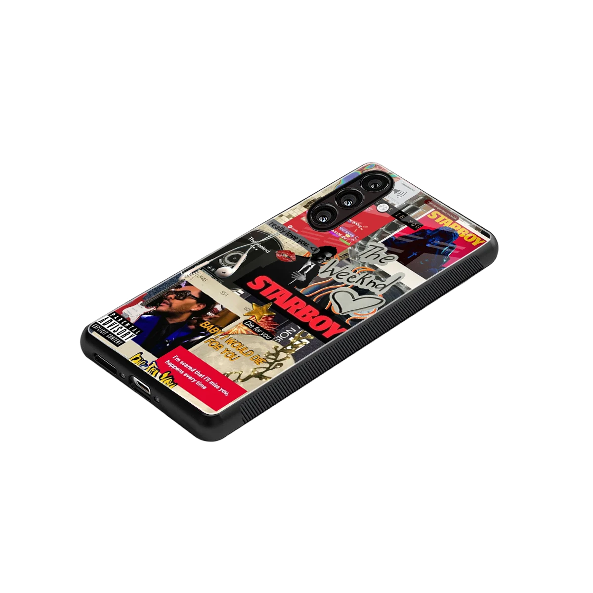 Stellar Starboy stylish phone case for samsung galaxy a14 5g | glossy glass and slim fit