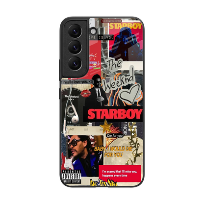 Stellar Starboy back phone cover | glass case for samsung galaxy s22