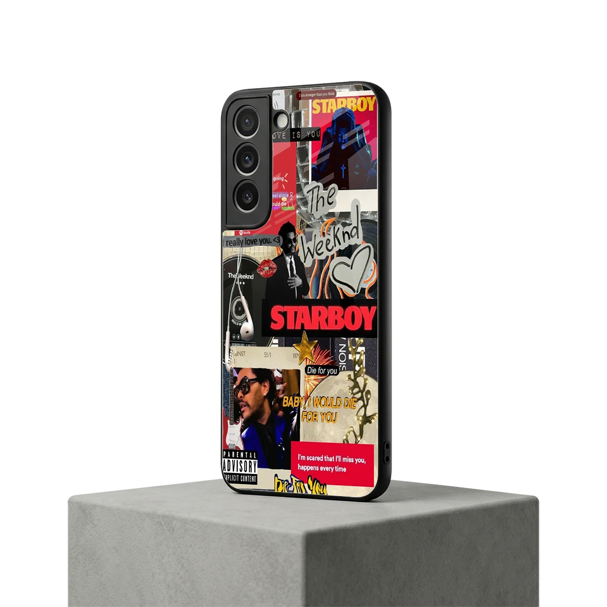 Stellar Starboy samsung galaxy s22 mobile cover | shockproof glass phone case