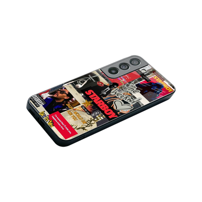 Stellar Starboy stylish phone case for samsung galaxy s22 | glossy glass and slim fit