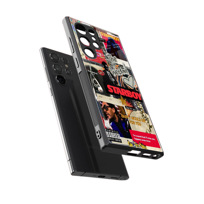 Stellar Starboy sleek samsung galaxy s24 ultra cover with tempered glass back and TPU edges