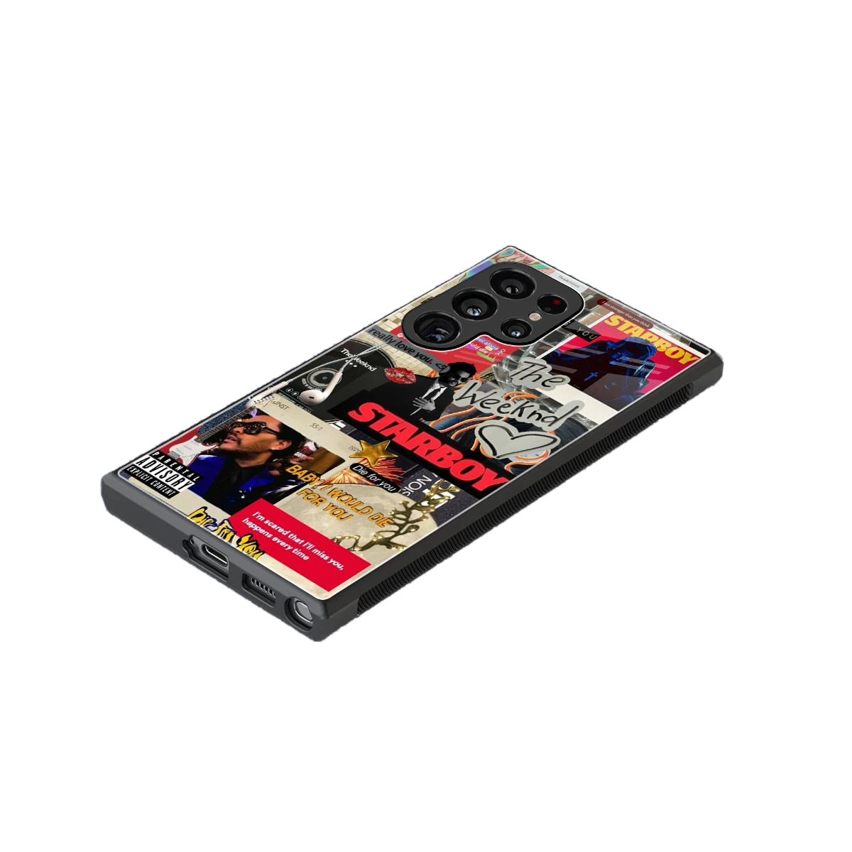 Stellar Starboy stylish phone case for samsung galaxy s24 ultra | glossy glass and slim fit