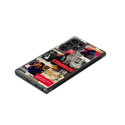 Stellar Starboy stylish phone case for samsung galaxy s24 ultra | glossy glass and slim fit