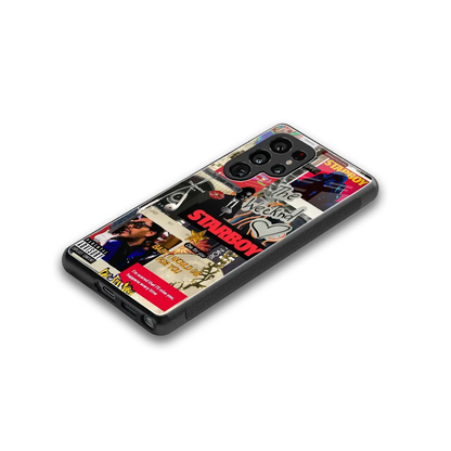 Stellar Starboy stylish phone case for samsung galaxy s25 ultra | glossy glass and slim fit