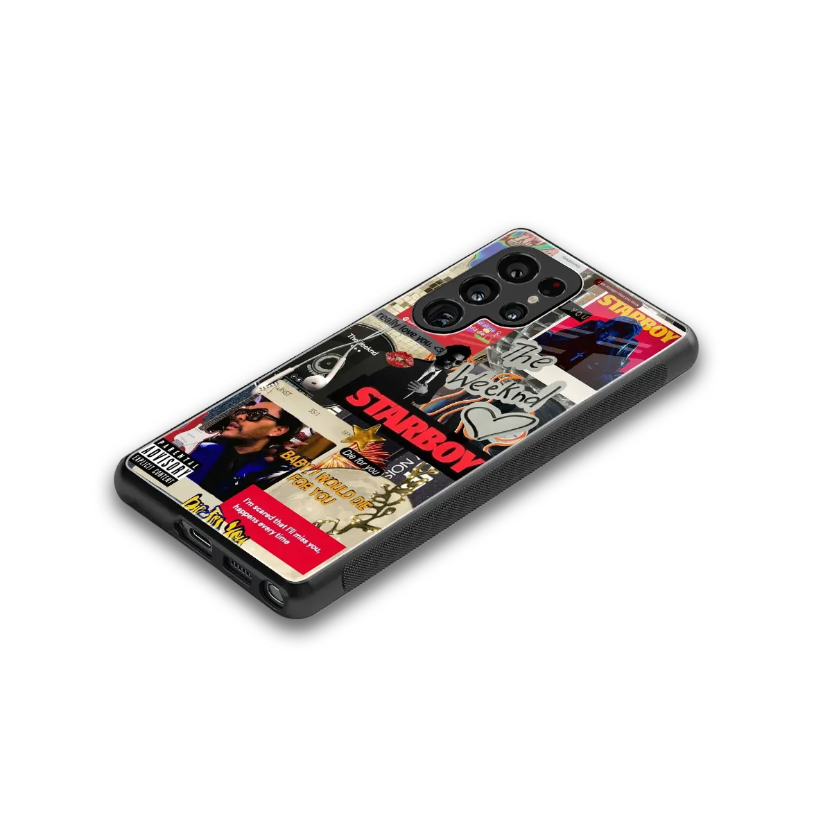 Stellar Starboy stylish phone case for samsung galaxy s26 ultra | glossy glass and slim fit