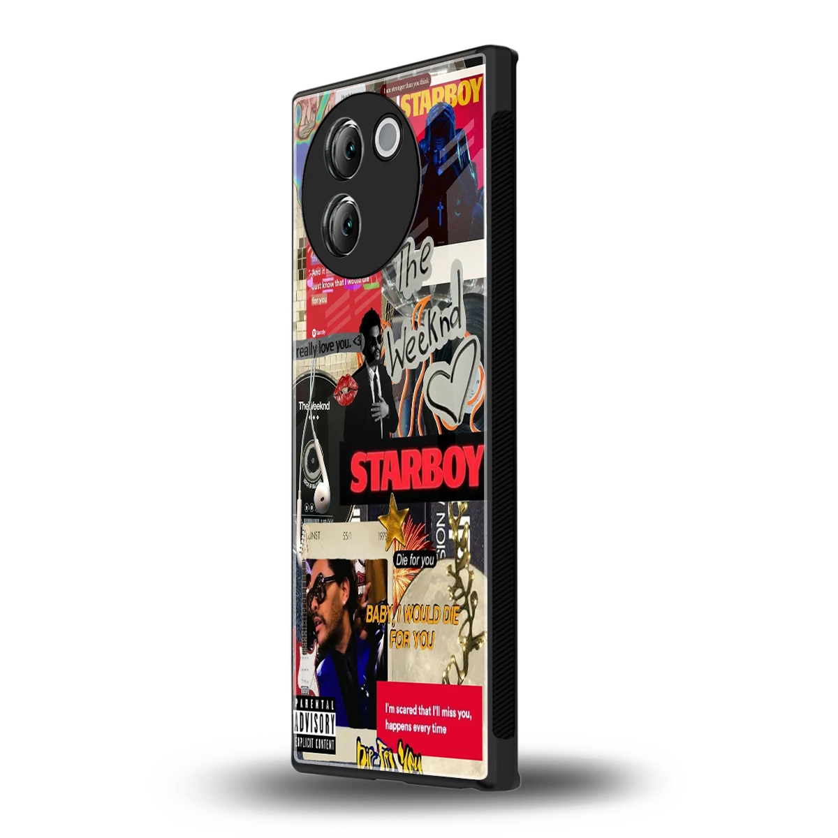 Stellar Starboy vivo v30e mobile cover | shockproof glass phone case