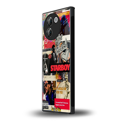 Stellar Starboy vivo v30e mobile cover | shockproof glass phone case