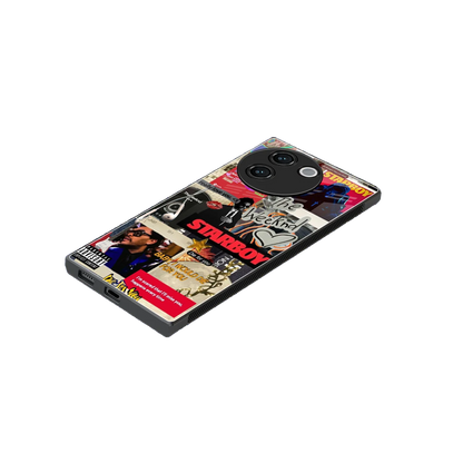 Stellar Starboy stylish phone case for vivo v30e | glossy glass and slim fit