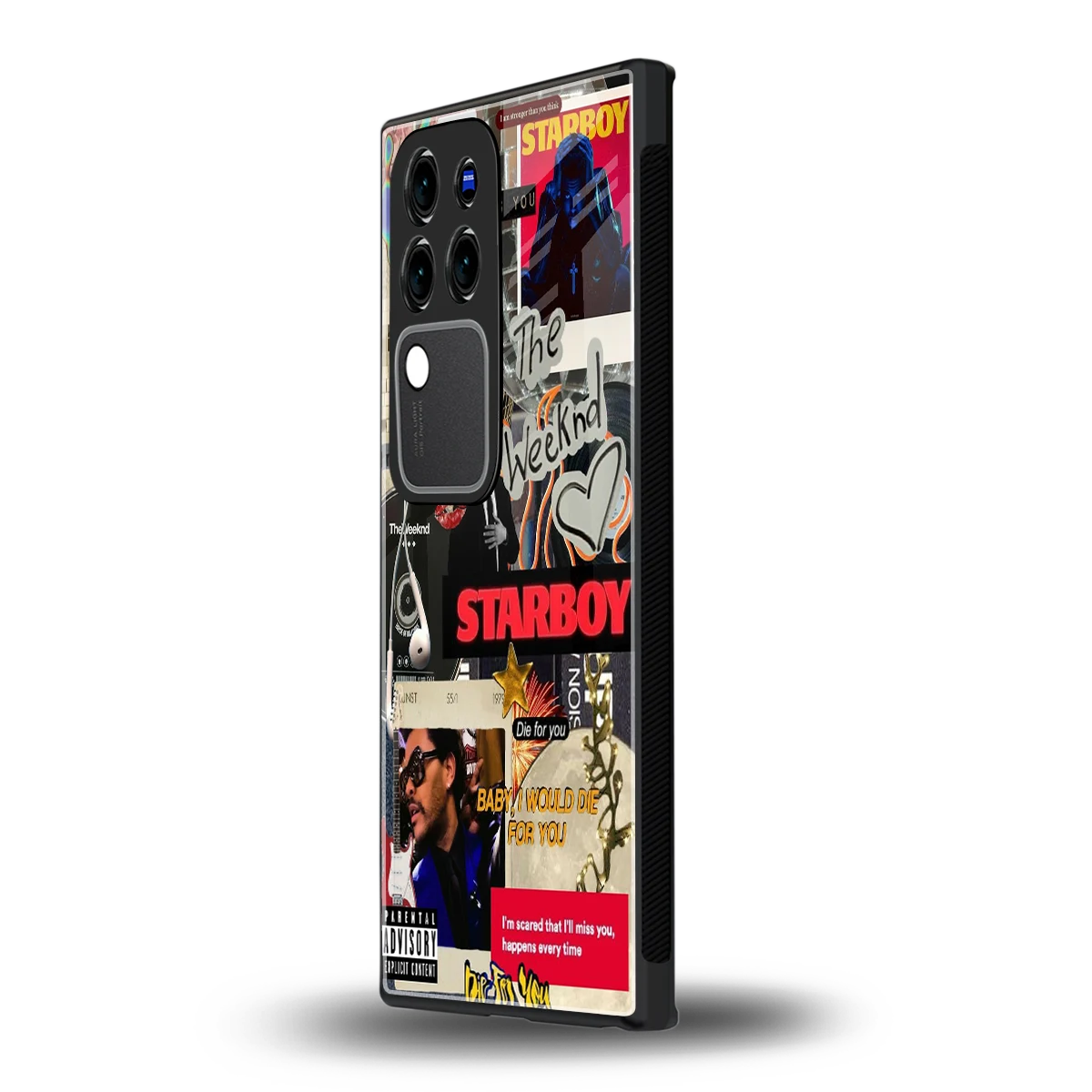 Stellar Starboyvivo v30 pro mobile cover | shockproof glass phone case