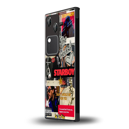 Stellar Starboy vivo v30 mobile cover | shockproof glass phone case