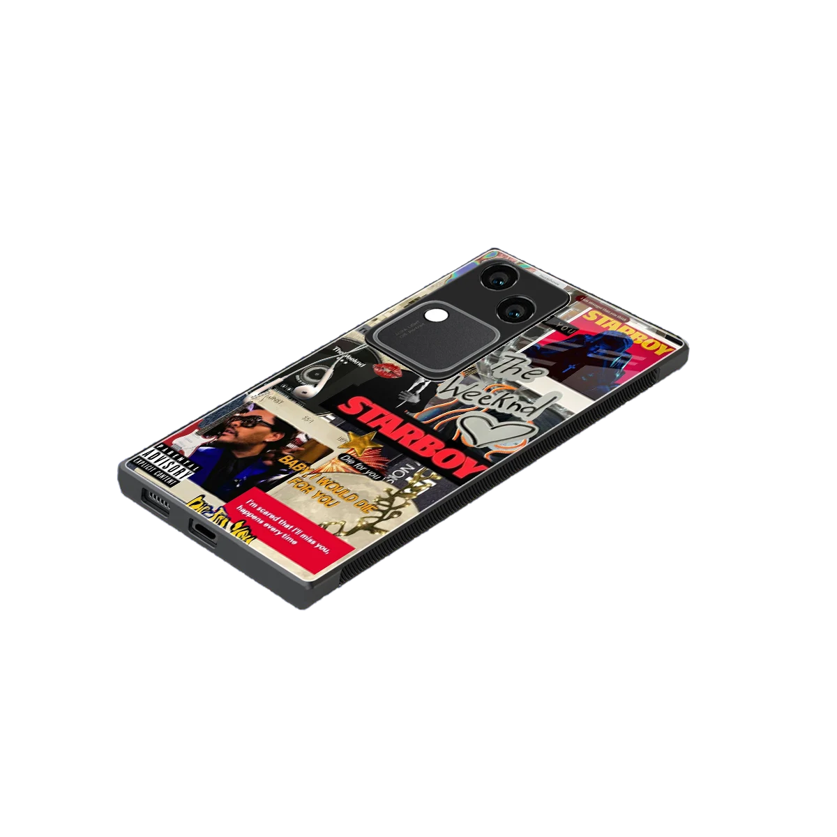 Stellar Starboy stylish phone case for vivo v30 | glossy glass and slim fit