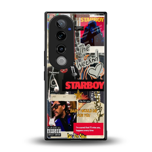 Stellar Starboy back phone cover | glass case for vivo v40 pro