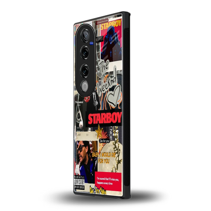 Stellar Starboy vivo v40 pro mobile cover | shockproof glass phone case