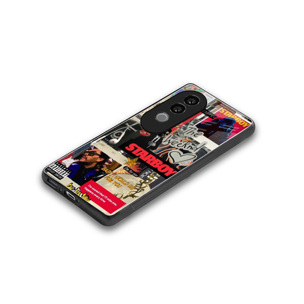 Stellar Starboy stylish phone case for vivo v40e | glossy glass and slim fit