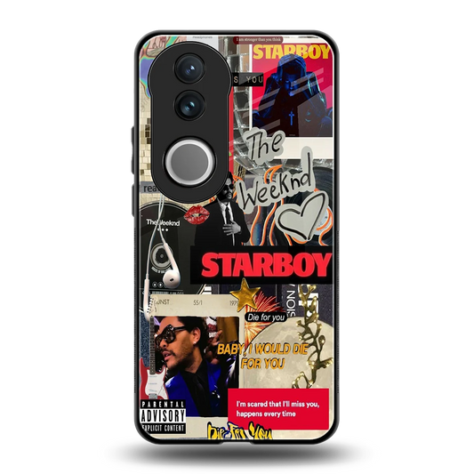Stellar Starboy back phone cover | glass case for vivo v50