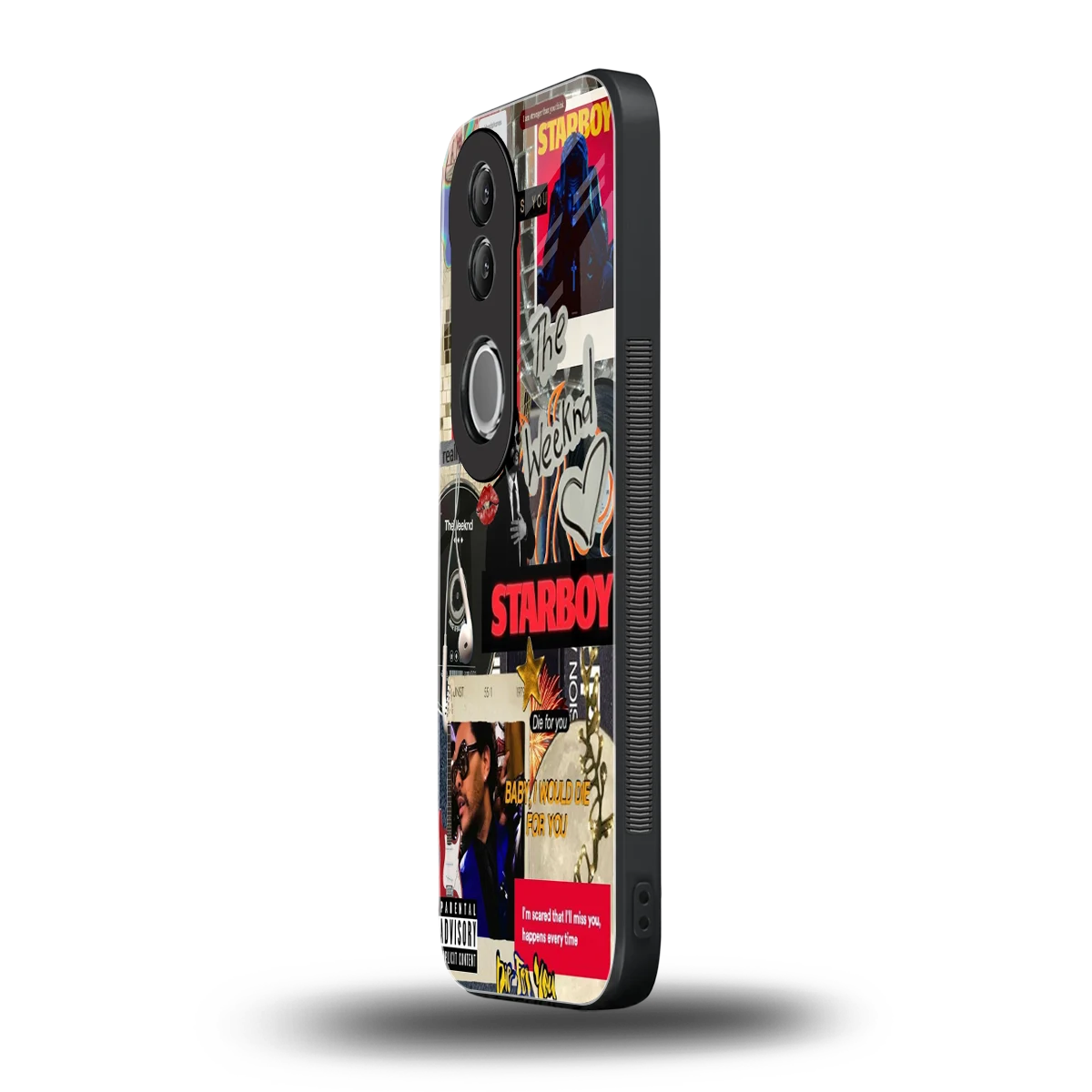 Stellar Starboy vivo v50 mobile cover | shockproof glass phone case