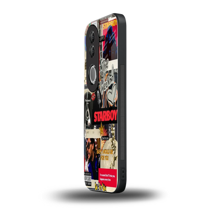 Stellar Starboy vivo v50 mobile cover | shockproof glass phone case