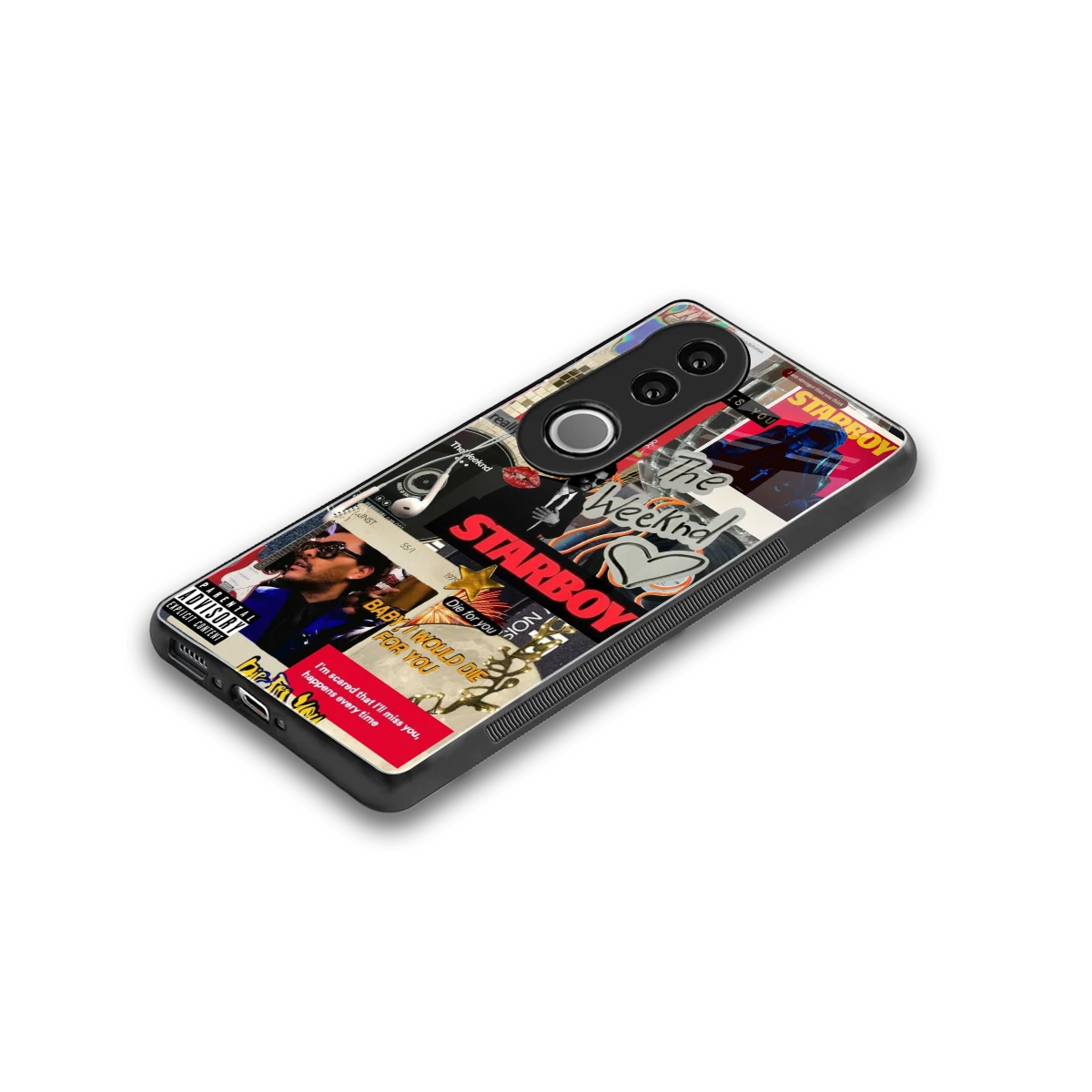 Stellar Starboy stylish phone case for vivo v50 | glossy glass and slim fit
