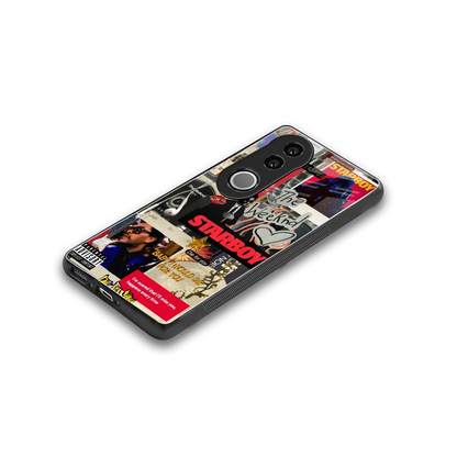 Stellar Starboy stylish phone case for vivo v50 | glossy glass and slim fit