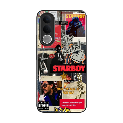 Stellar Starboy back phone cover | glass case for vivo v70 fe