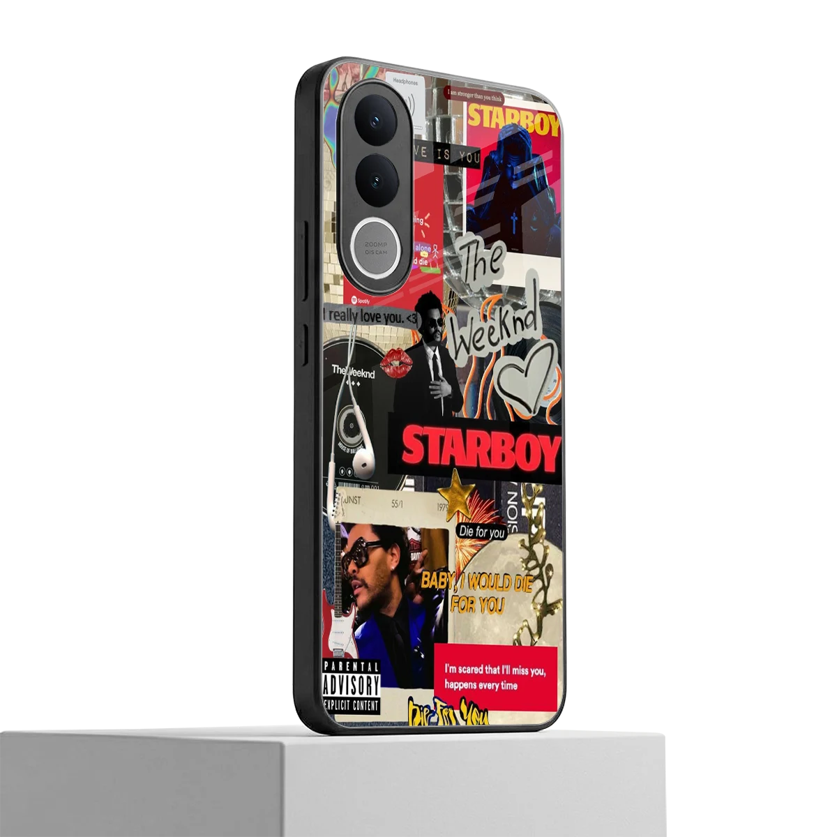 Stellar Starboy vivo v70 fe mobile cover | shockproof glass phone case