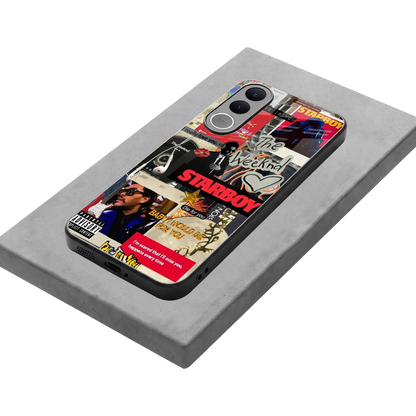Stellar Starboy stylish phone case for vivo v70 fe | glossy glass and slim fit