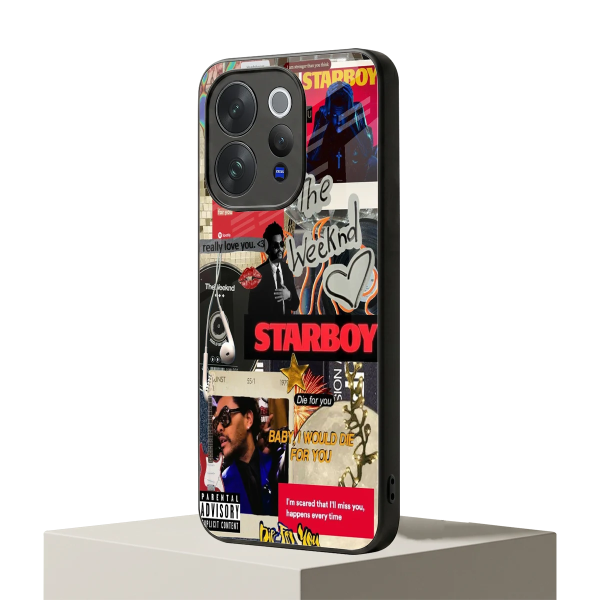 Stellar Starboy vivo v70 elite mobile cover | shockproof glass phone case