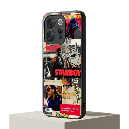 Stellar Starboy vivo v70 elite mobile cover | shockproof glass phone case