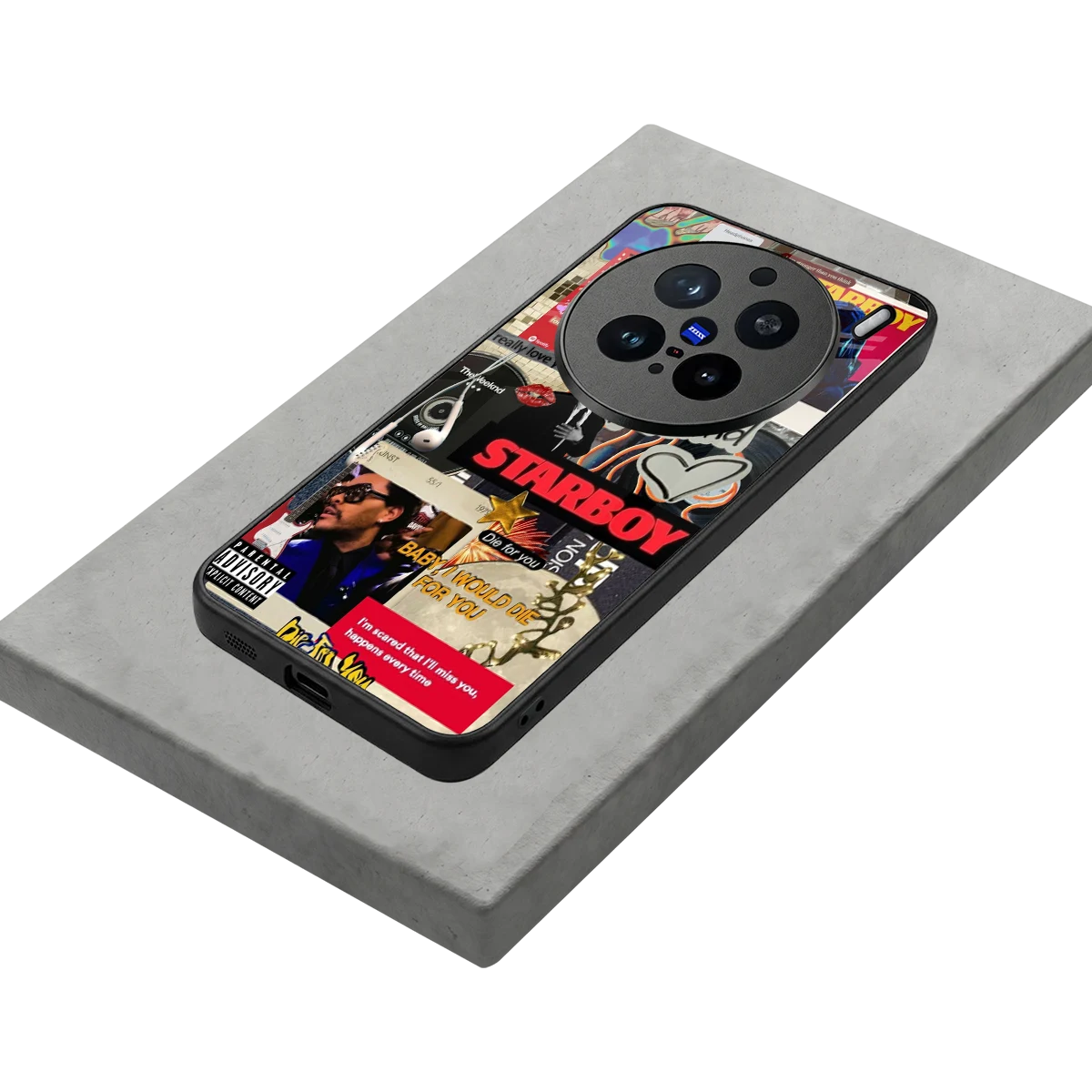 Stellar Starboy stylish phone case for vivo x200 pro | glossy glass and slim fit