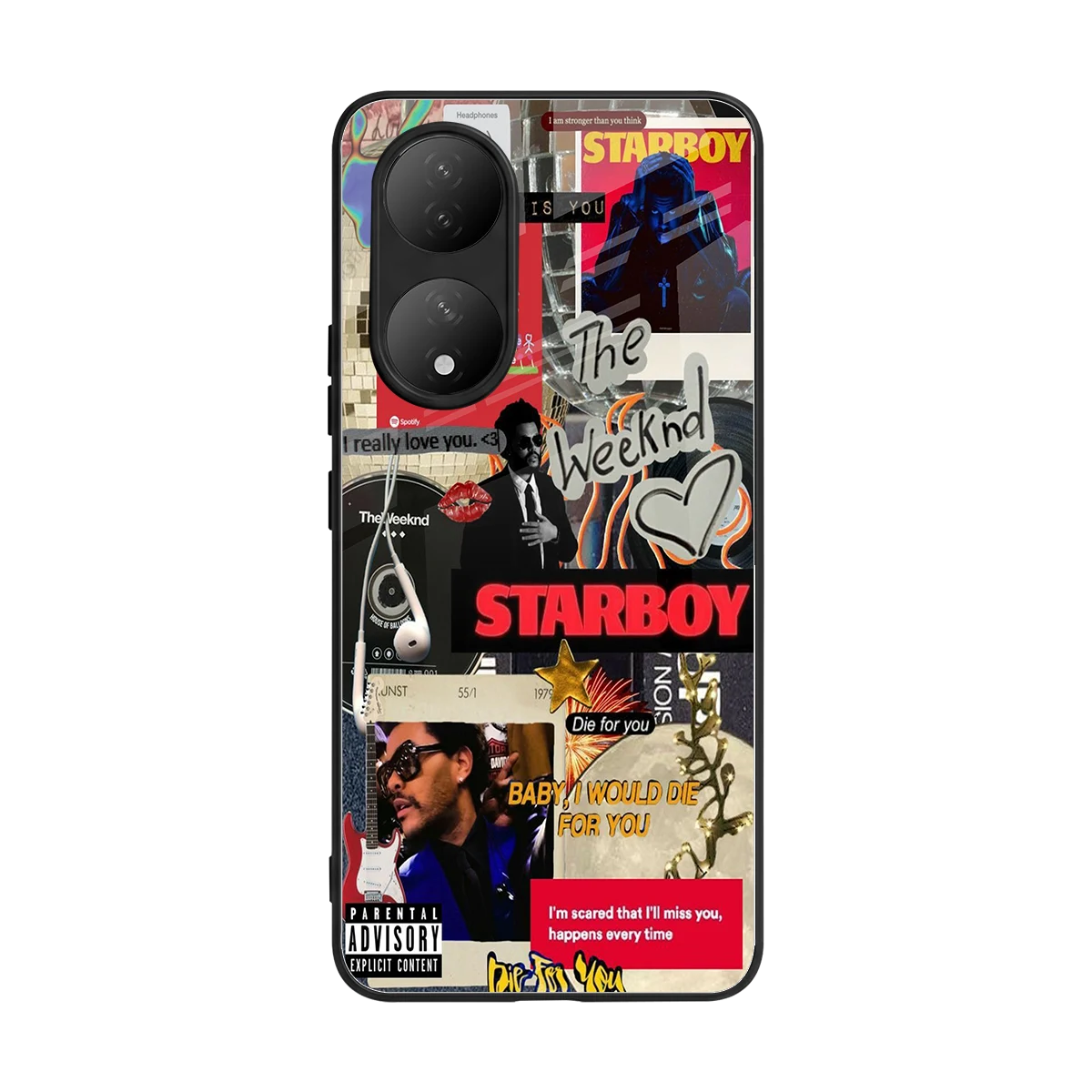 Stellar Starboy back phone cover | glass case for Vivo-y100