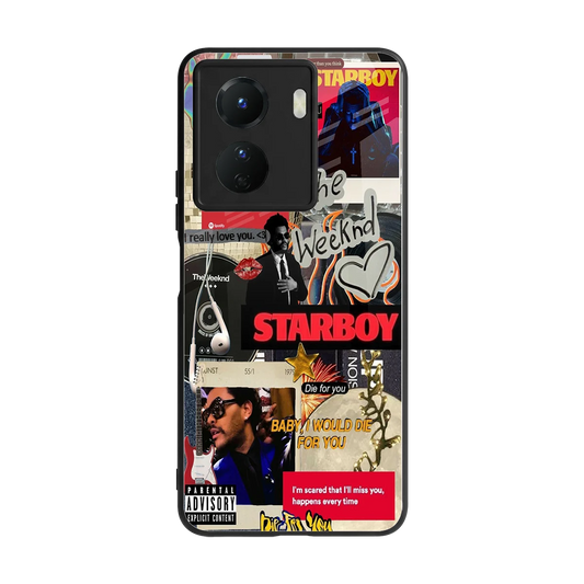 Stellar Starboy back phone cover | glass case for vivo y16
