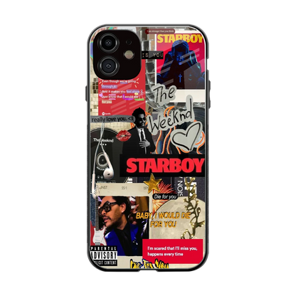 Stellar Starboy back phone cover | glass case for iphone 11