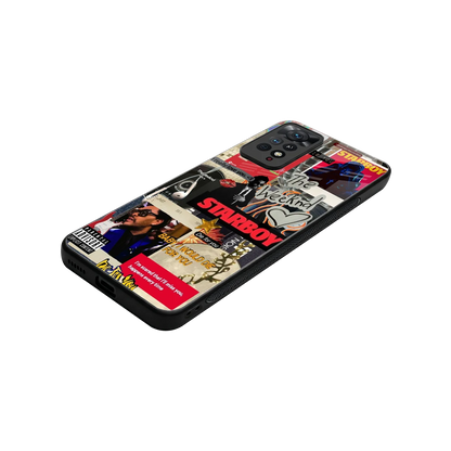 Stellar Starboy stylish phone case for redmi note 11 pro | glossy glass and slim fit