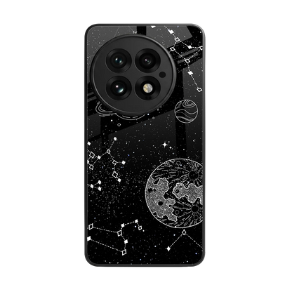 Stellar Voyage back phone cover | glass case for oneplus 13