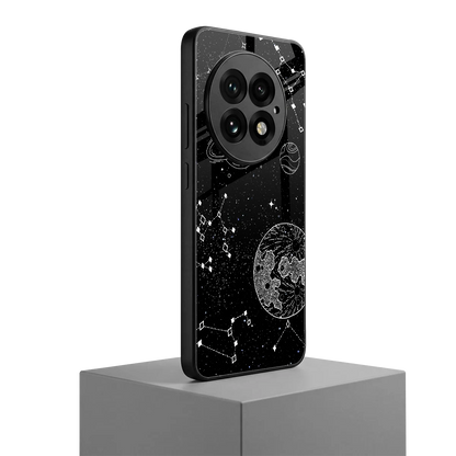 Stellar Voyage oneplus 13 mobile cover | shockproof glass phone case